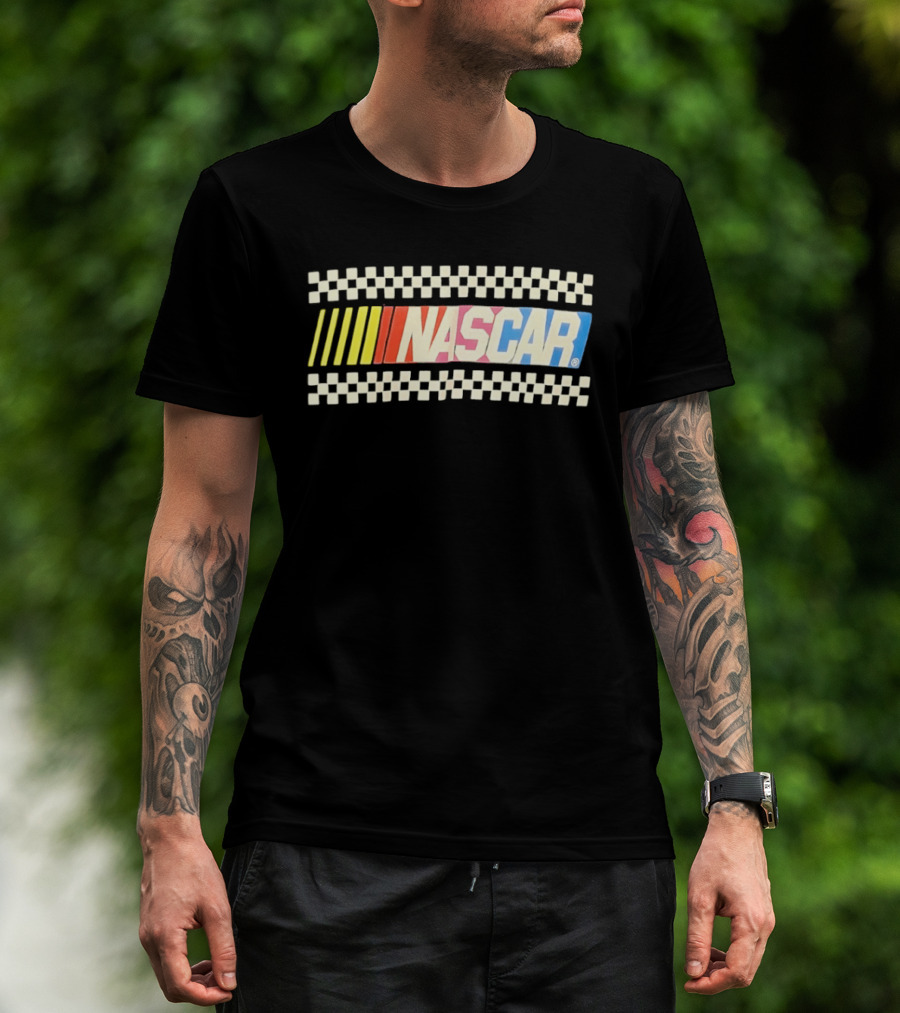 NASCAR Checkered Flag Iconic Racing T-Shirt