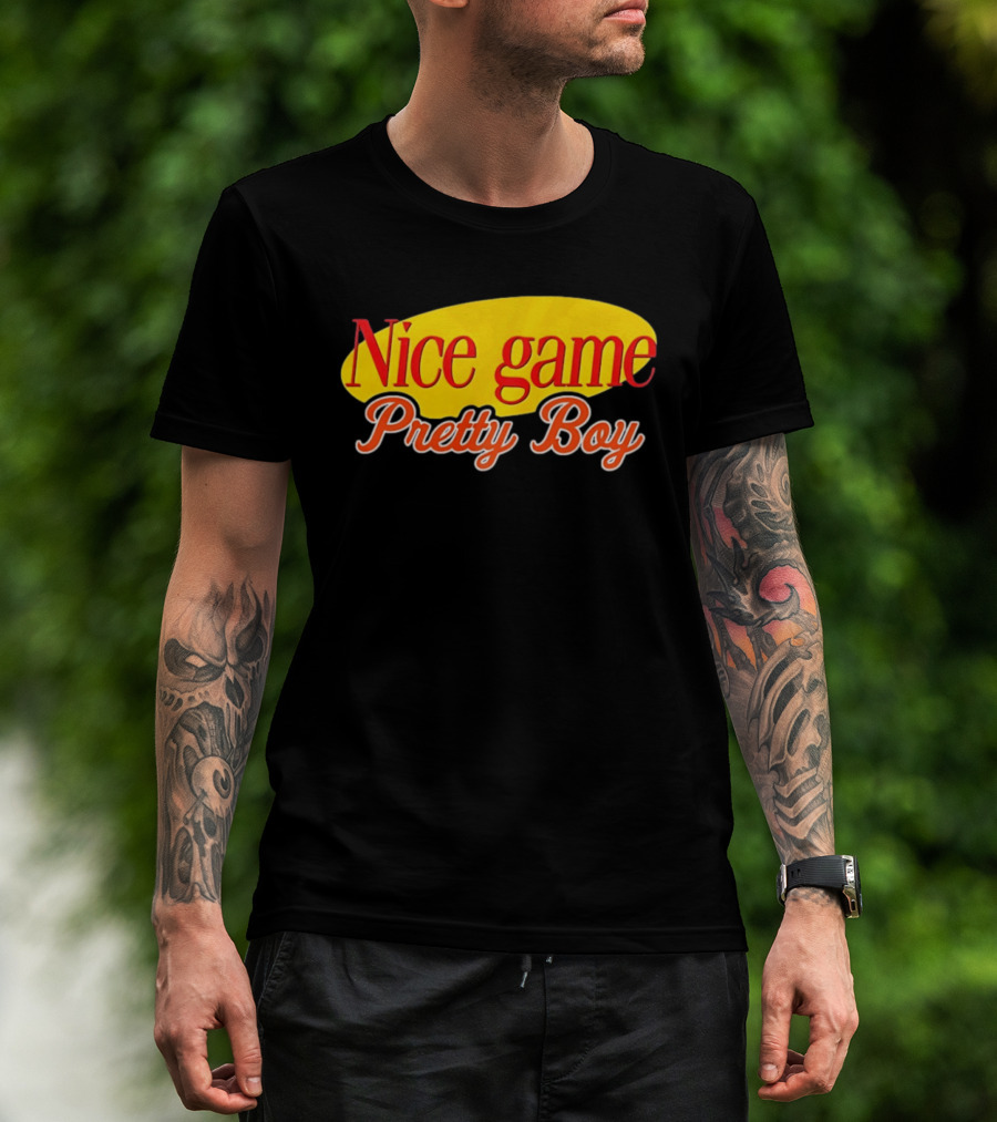 Nice Game Pretty Boy New York Mets Vintage Retro Baseball Fan T-Shirt
