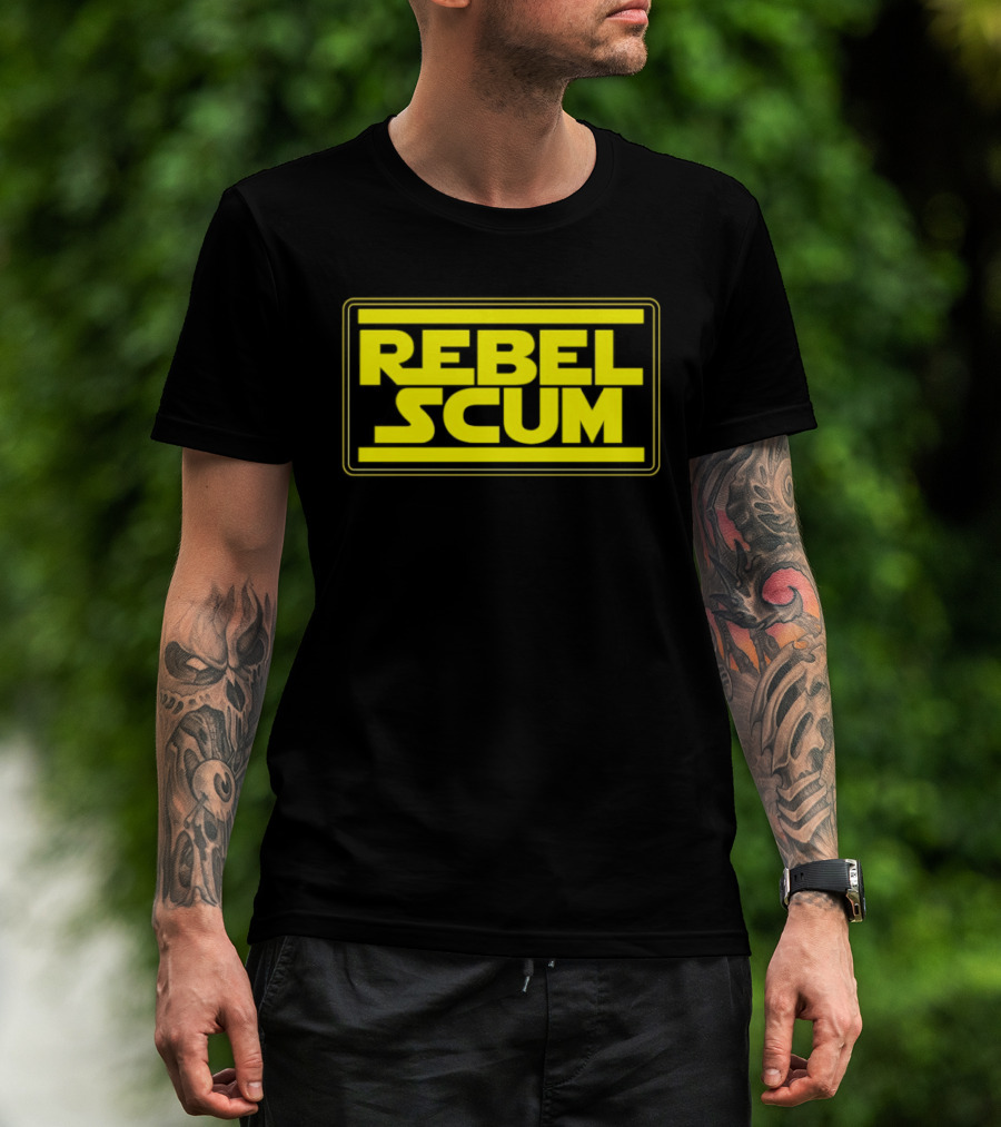 Rebel Scum Star Wars Inspired Yellow T-Shirt