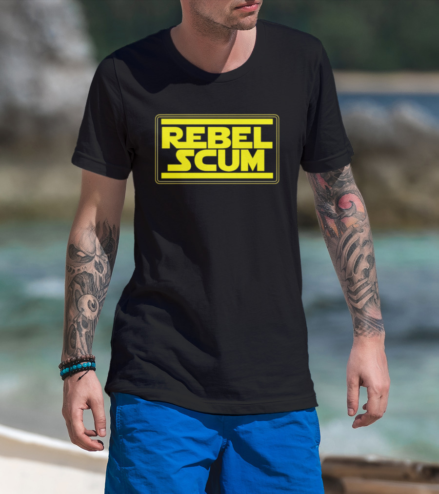 Rebel Scum Star Wars Inspired Yellow T-Shirt