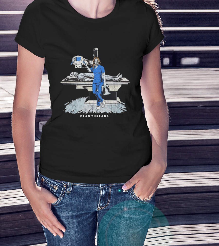 Skeleton X Ray Technologist Dead Threads T-Shirt