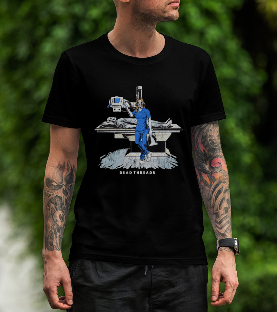 Skeleton X Ray Technologist Dead Threads T-Shirt