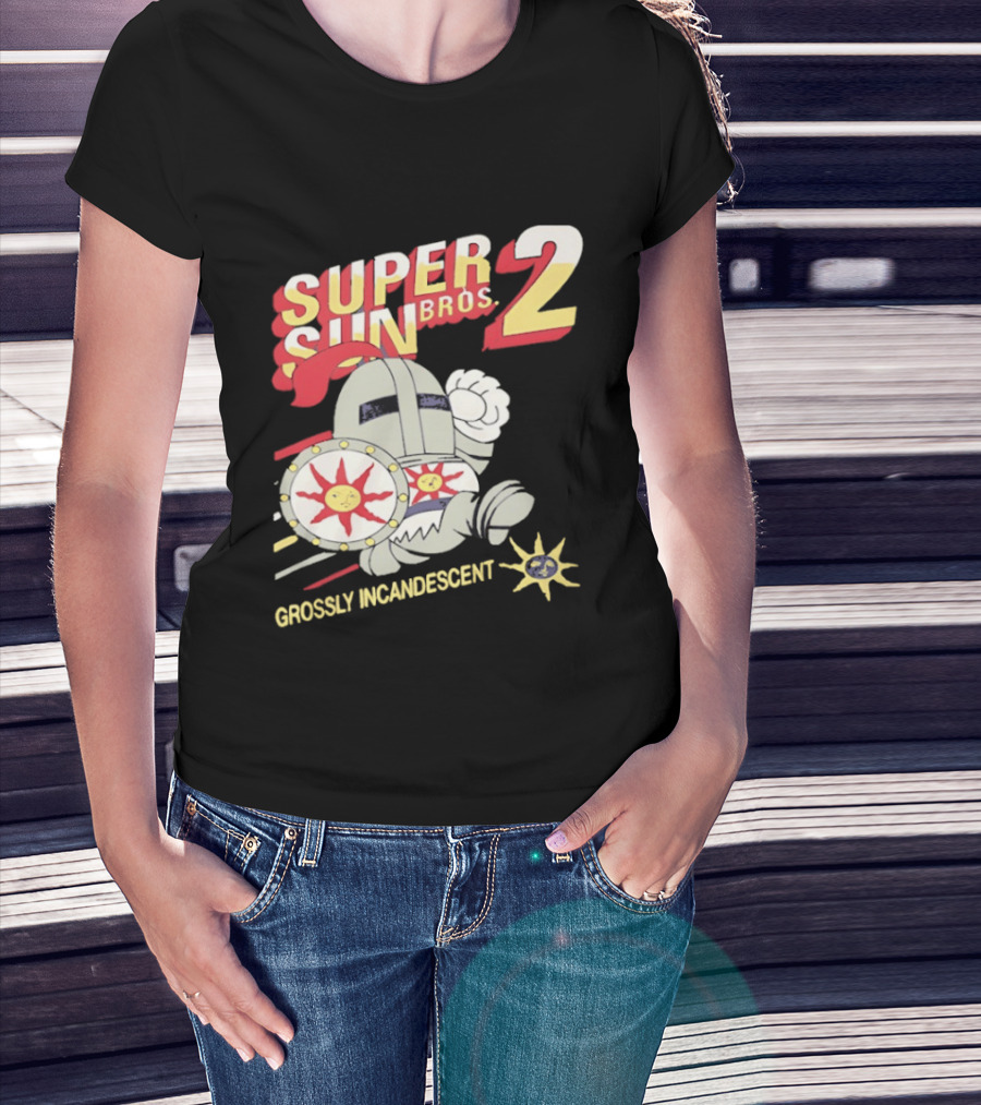 Super Sun Bros 2 Grossly Incandescent Knight Adventure T-Shirt
