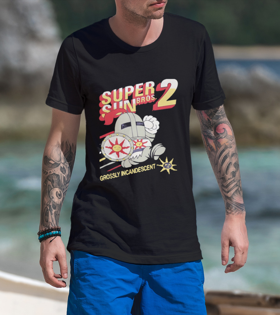 Super Sun Bros 2 Grossly Incandescent Knight Adventure T-Shirt