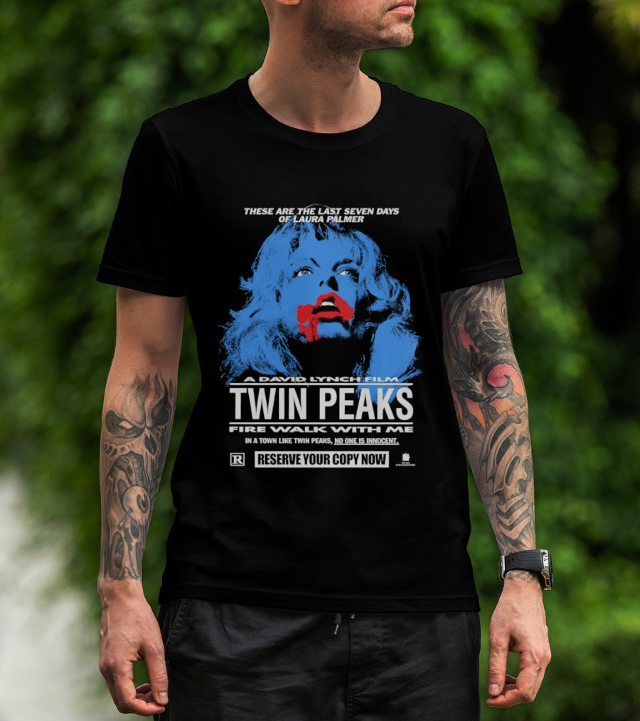 These Are The Last Seven Days Of Laura Palmer David Lynch Twin Peaks Fire Walk With Me T-Shirt
