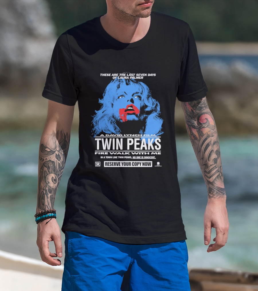 These Are The Last Seven Days Of Laura Palmer David Lynch Twin Peaks Fire Walk With Me T-Shirt
