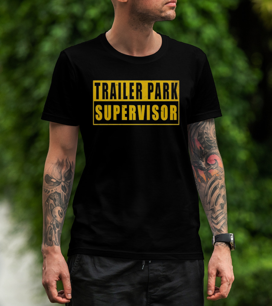 Trailer Park Supervisor Vintage Yellow Grunge T-Shirt
