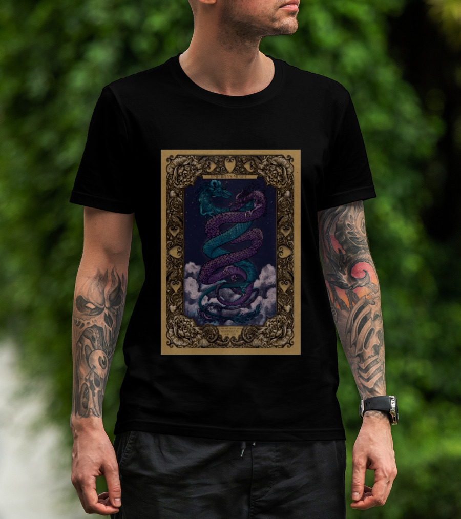 Umphrey's McGee Feb 14 15 2026 Washington D.C Dragon Roses T-Shirt