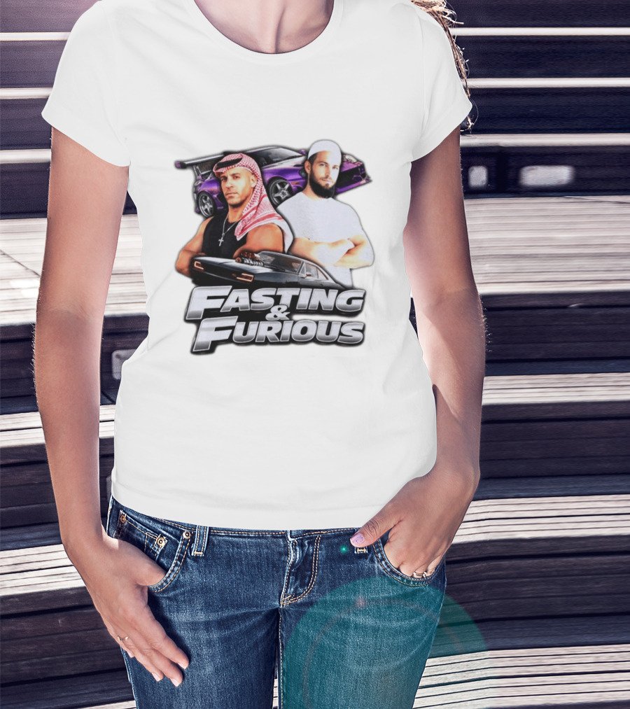Fasting & Furious Vin Diesel Paul Walker Dubai Cars T-Shirt