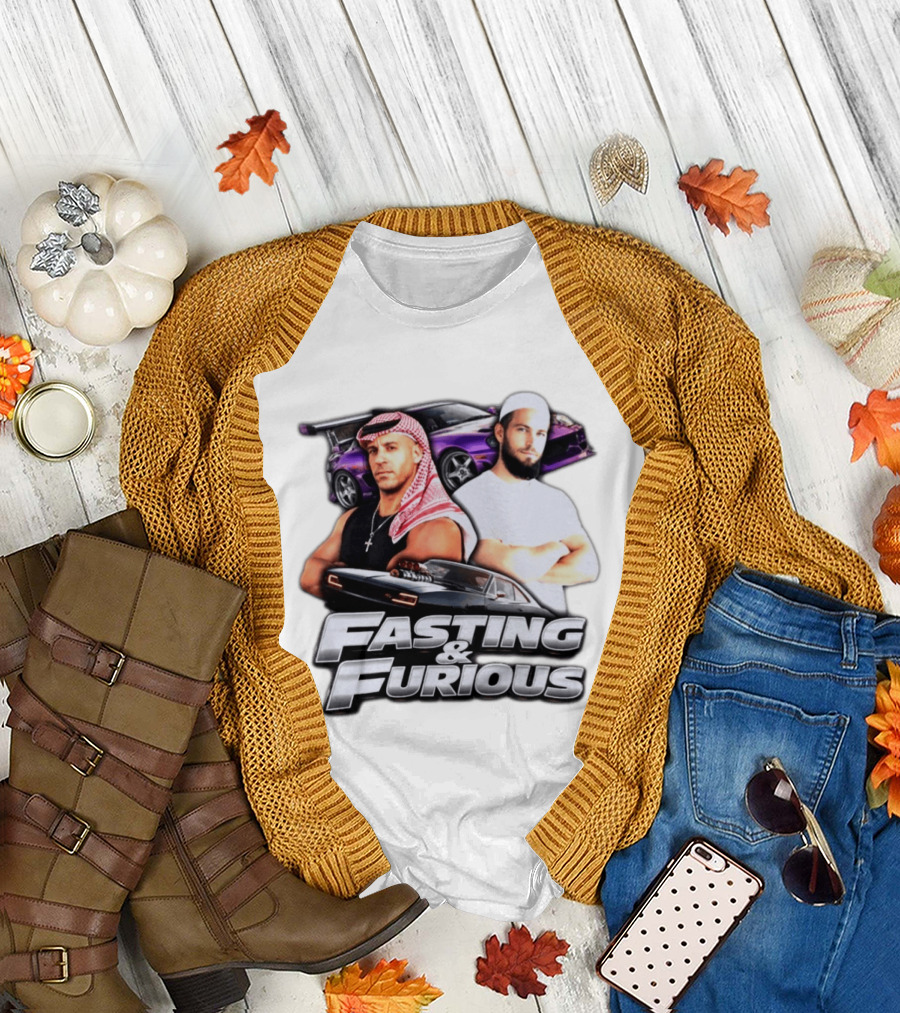 Fasting & Furious Vin Diesel Paul Walker Dubai Cars T-Shirt
