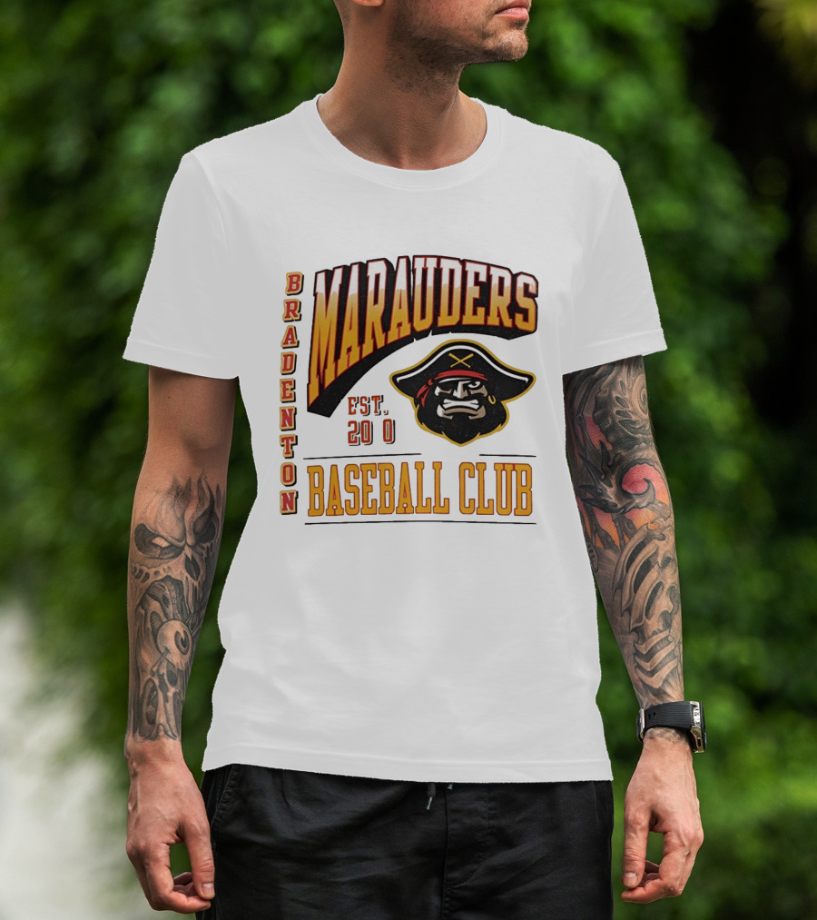 Bradenton Marauders Baseball Club EST 2010 T-Shirt