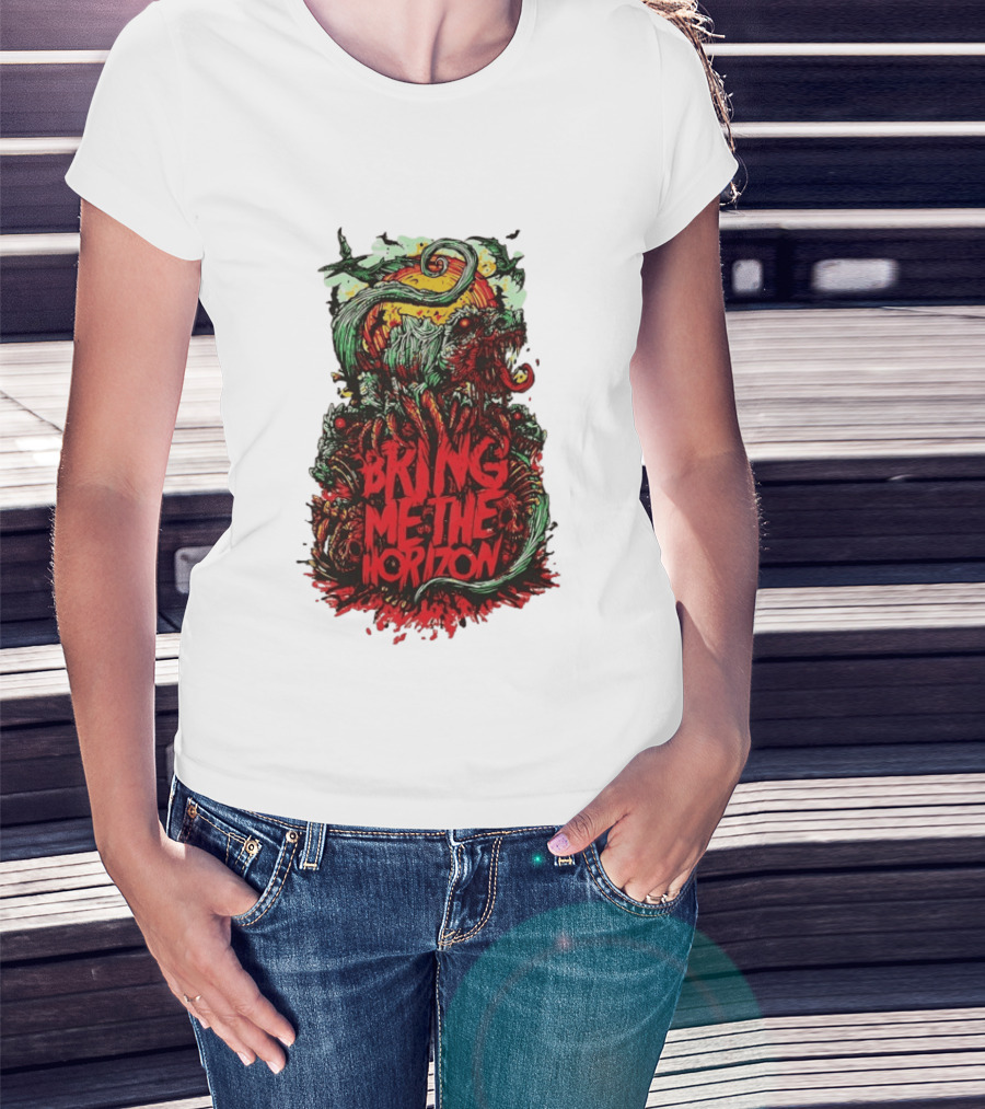 Bring Me The Horizon Dino Monster T-Shirt