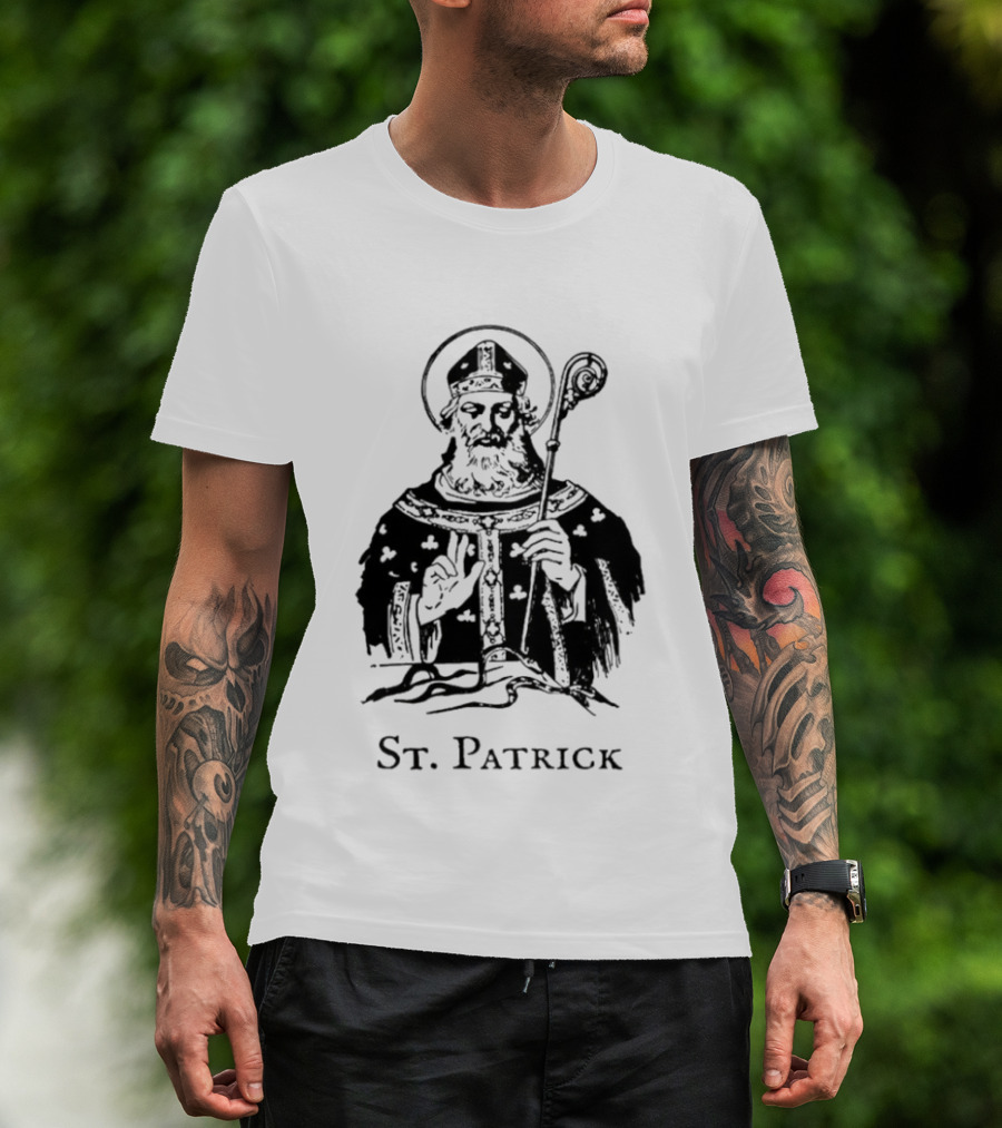 Catholic St Patrick Day 2026 Saint Patrick Religious T-Shirt