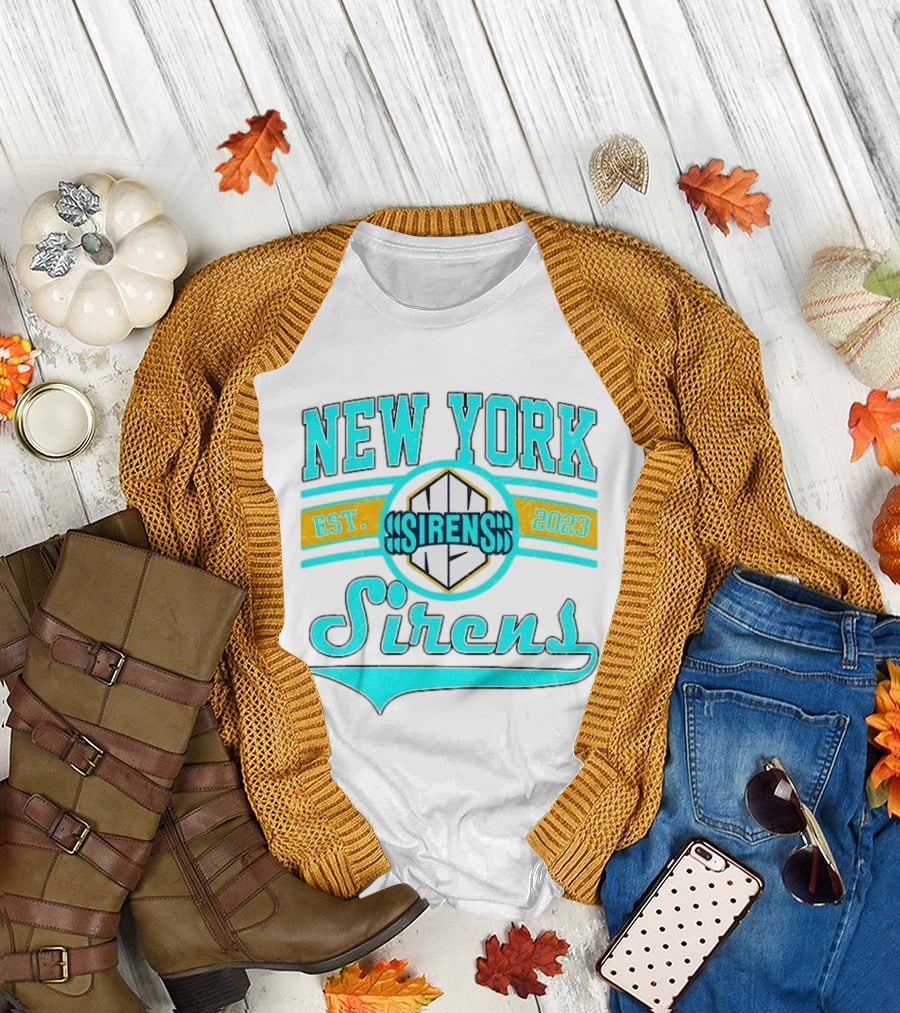 New York Sirens Women's Hockey Team Est 2023 T-Shirt