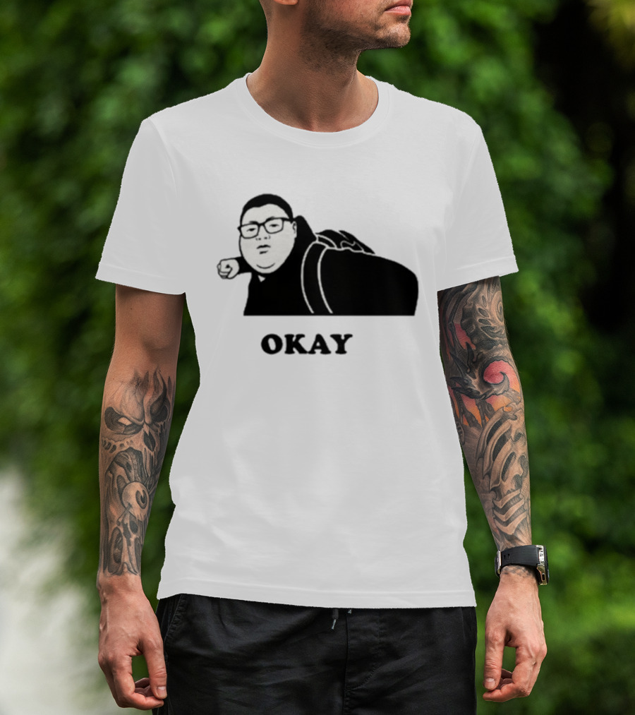 Young Man Okay Anti ICE Protest Okay Punching Gesture T-Shirt