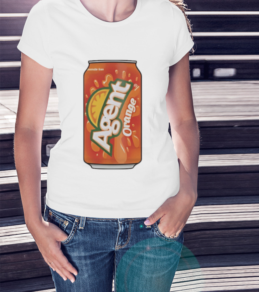 Agent Orange Soda Can T-Shirt