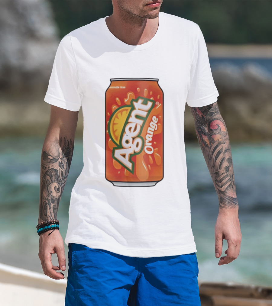 Agent Orange Soda Can T-Shirt
