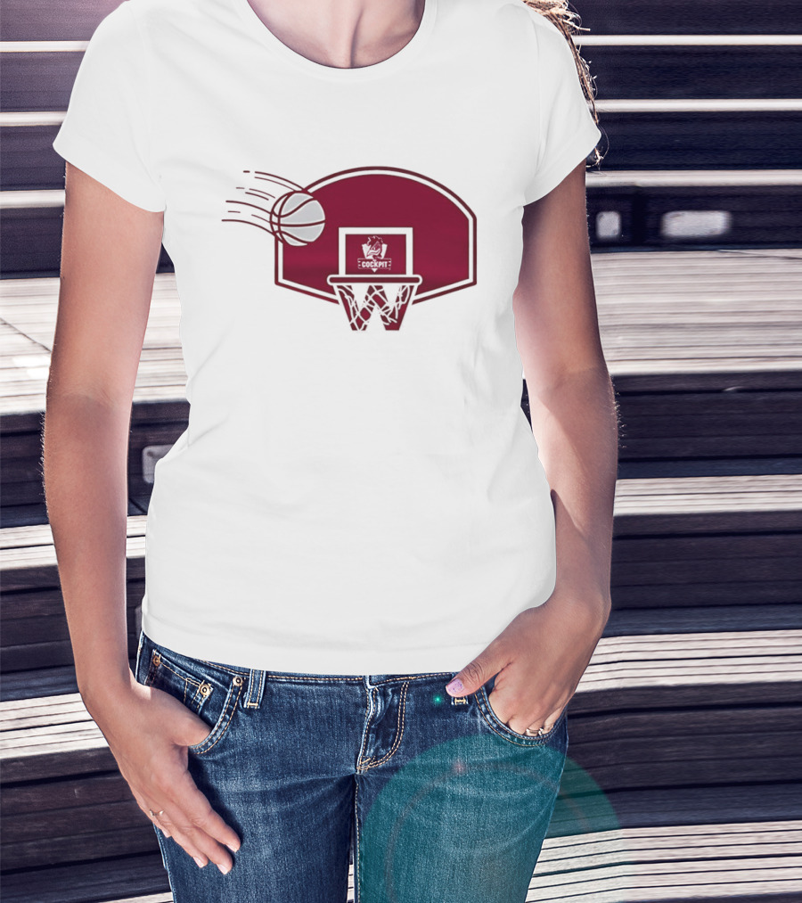 South Carolina Gamecocks Basketball Backboard Basketball Hoops T-Shirt