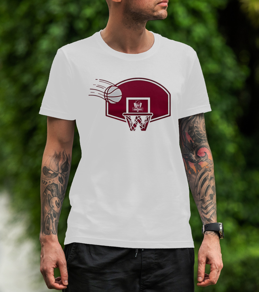 South Carolina Gamecocks Basketball Backboard Basketball Hoops T-Shirt
