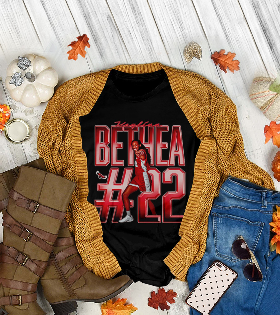 Kaylinn Bethea #22 St. Joe's Basketball NCAA '26 T-Shirt
