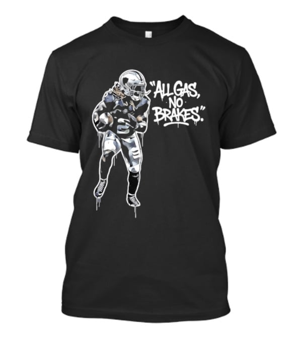 Harold Landry III New England Patriots All Gas No Brakes Football T-Shirt