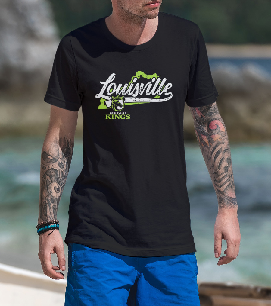 Louisville Kings Map State T-Shirt