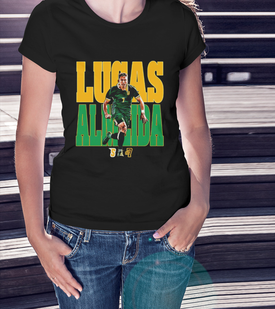 Lucas Almeida Siena Soccer 7 NCAA 26 T-Shirt