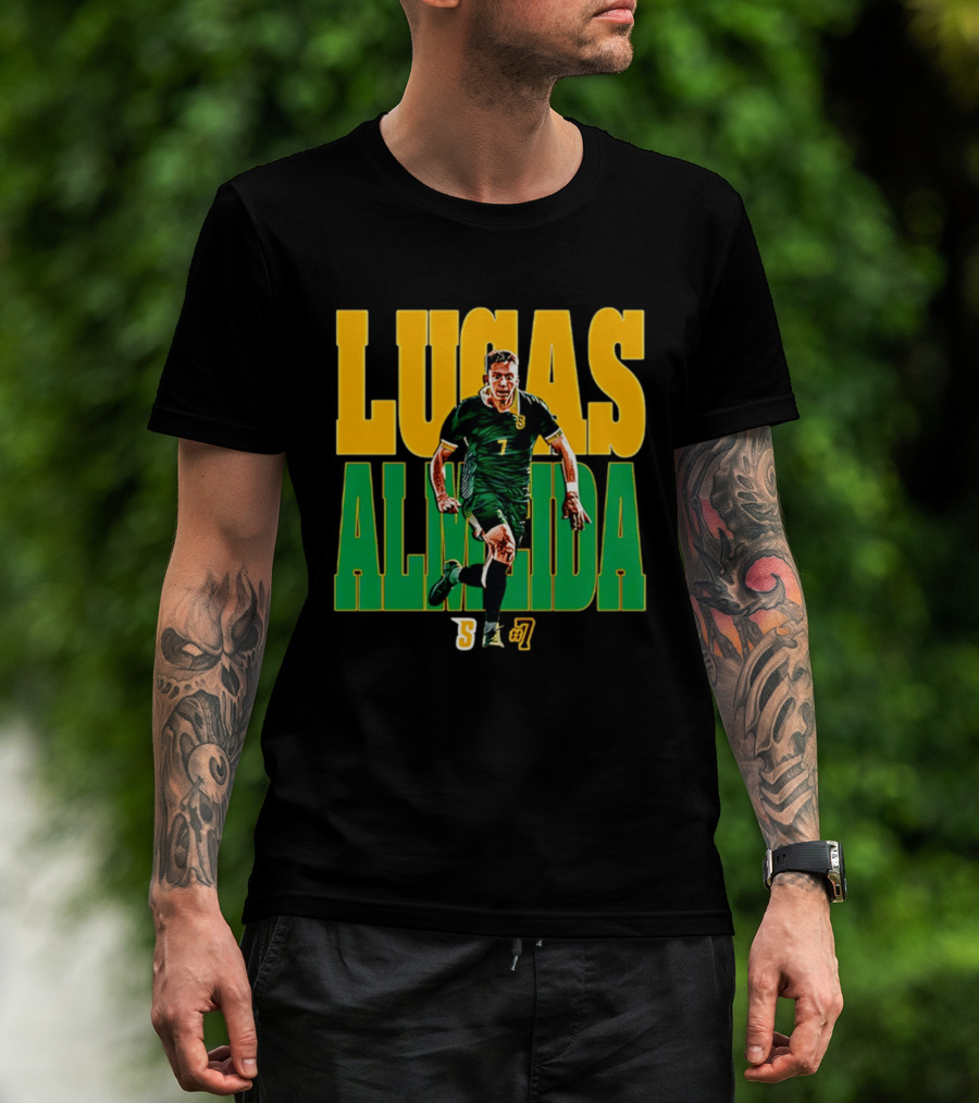 Lucas Almeida Siena Soccer 7 NCAA 26 T-Shirt