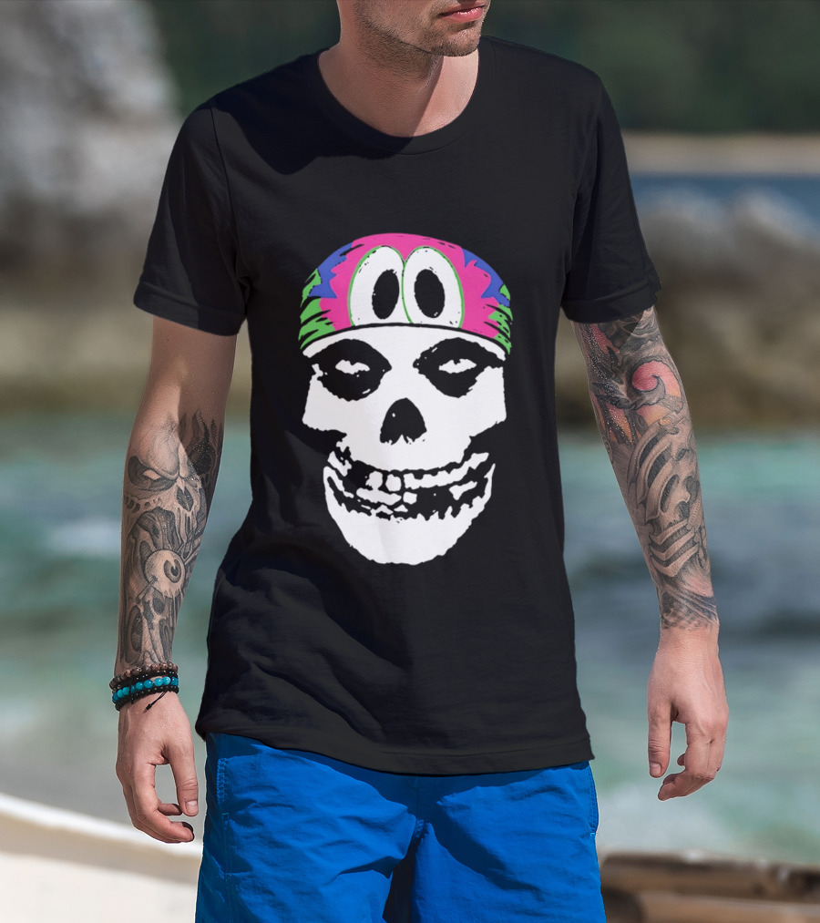 Misfits Phillies Phanatic Skull Mashup T-Shirt
