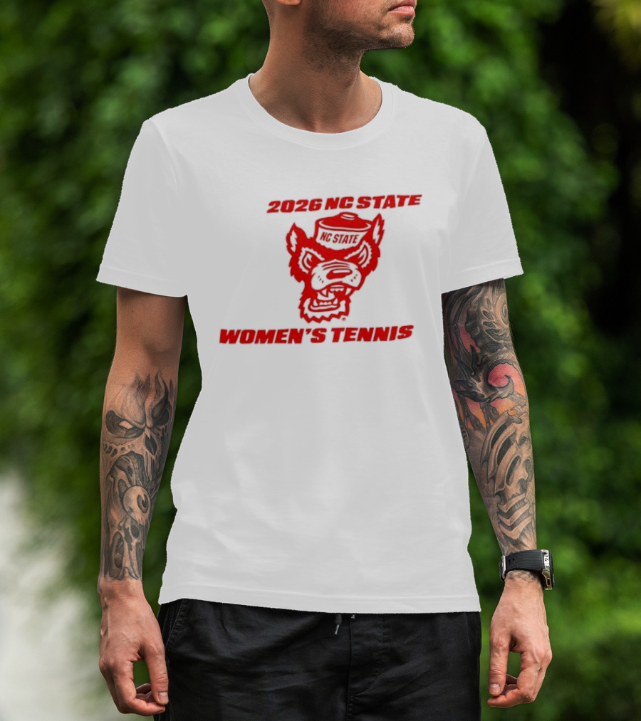 2026 NC State Women's Tennis Wolfpack T-Shirt