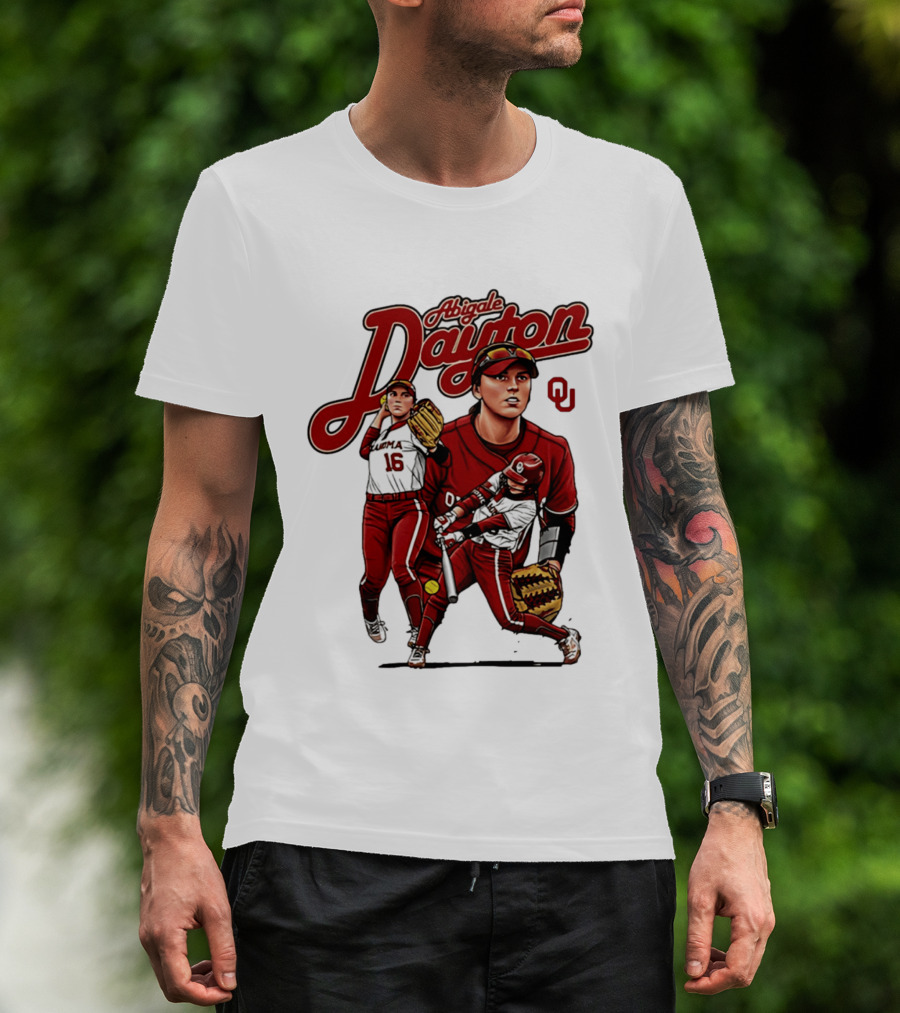 Abigale Dayton Oklahoma Softball NCAA Player OU T-Shirt