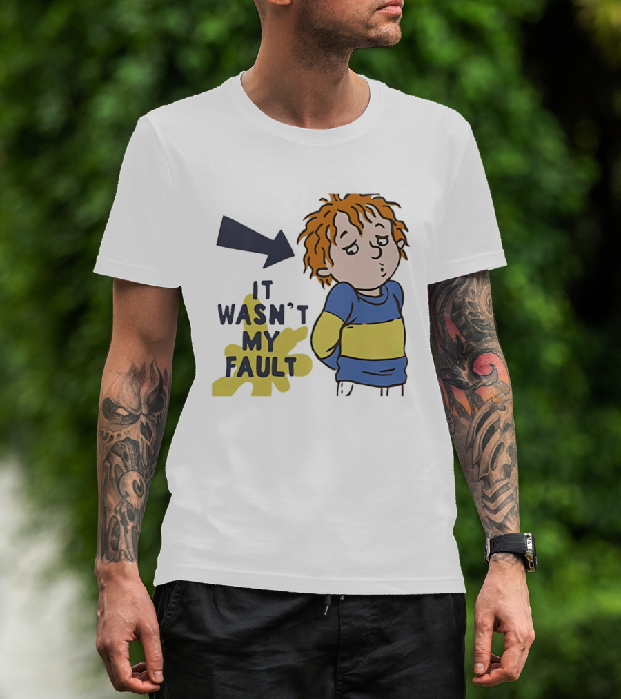 Horrid Henry It Wasn't My Fault Cartoon Character Kids Humor T-Shirt