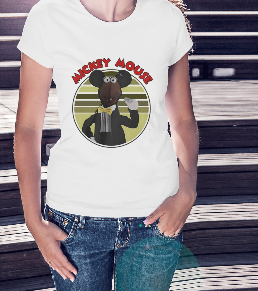 Rizzo The Rat Mickey Mouse Mashup The Muppets Show T-Shirt