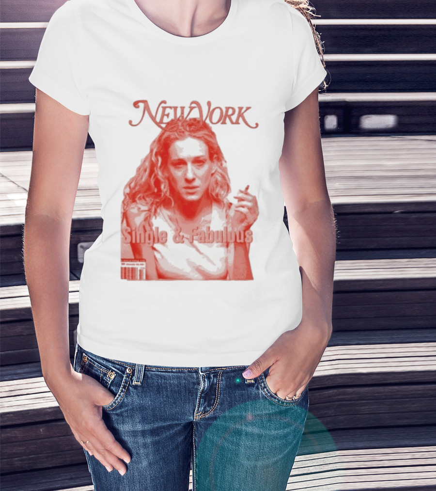 New York Single And Fabulous Magazine Cover T-Shirt