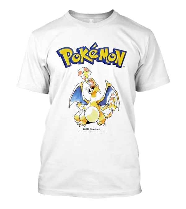 Uniqlo Pokémon Charizard 0006 Fiery Breath T-Shirt