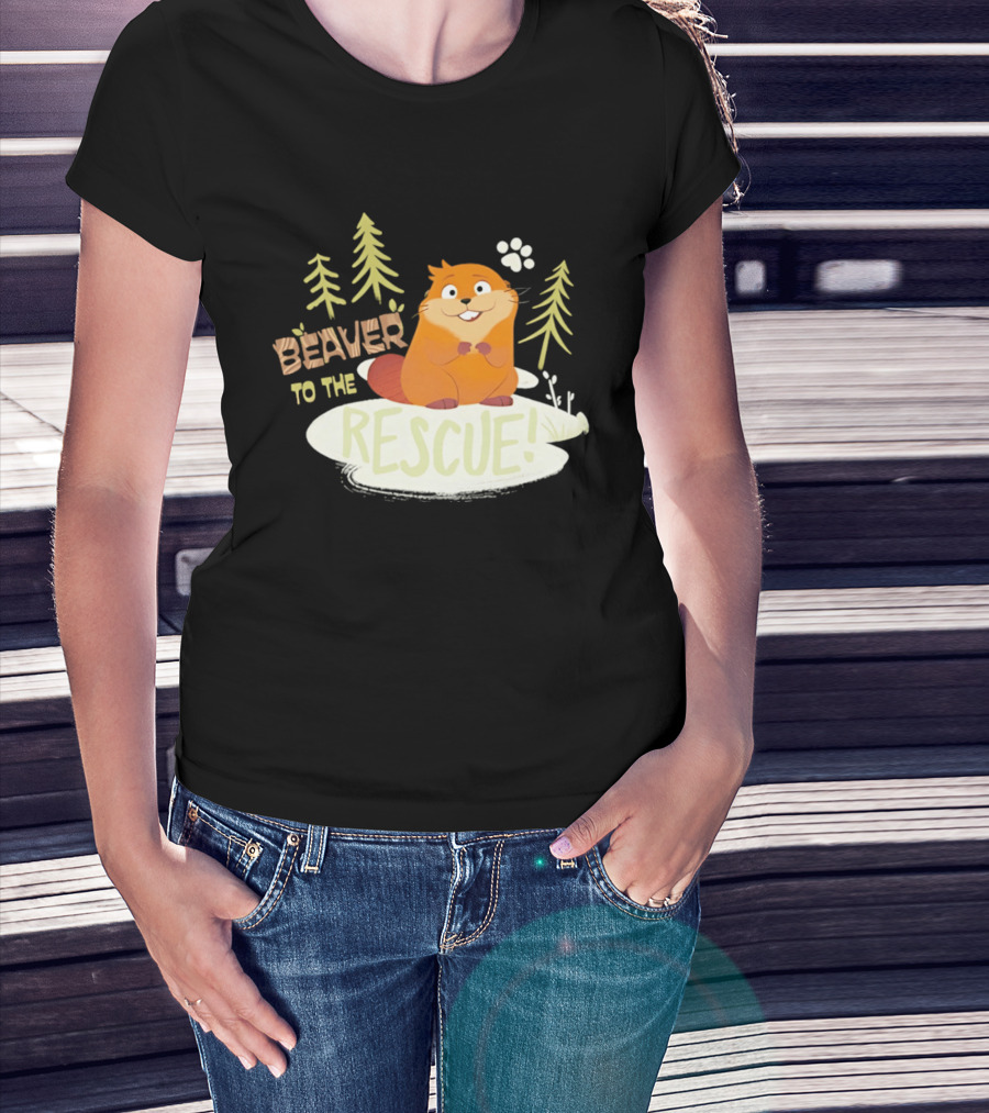 Disney Hoppers Beaver To The Rescue Mabel T-Shirt