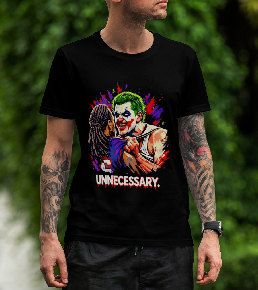 Unnecessary Joker Nikola Jokic Denver Nuggets Basketball Meme T-Shirt