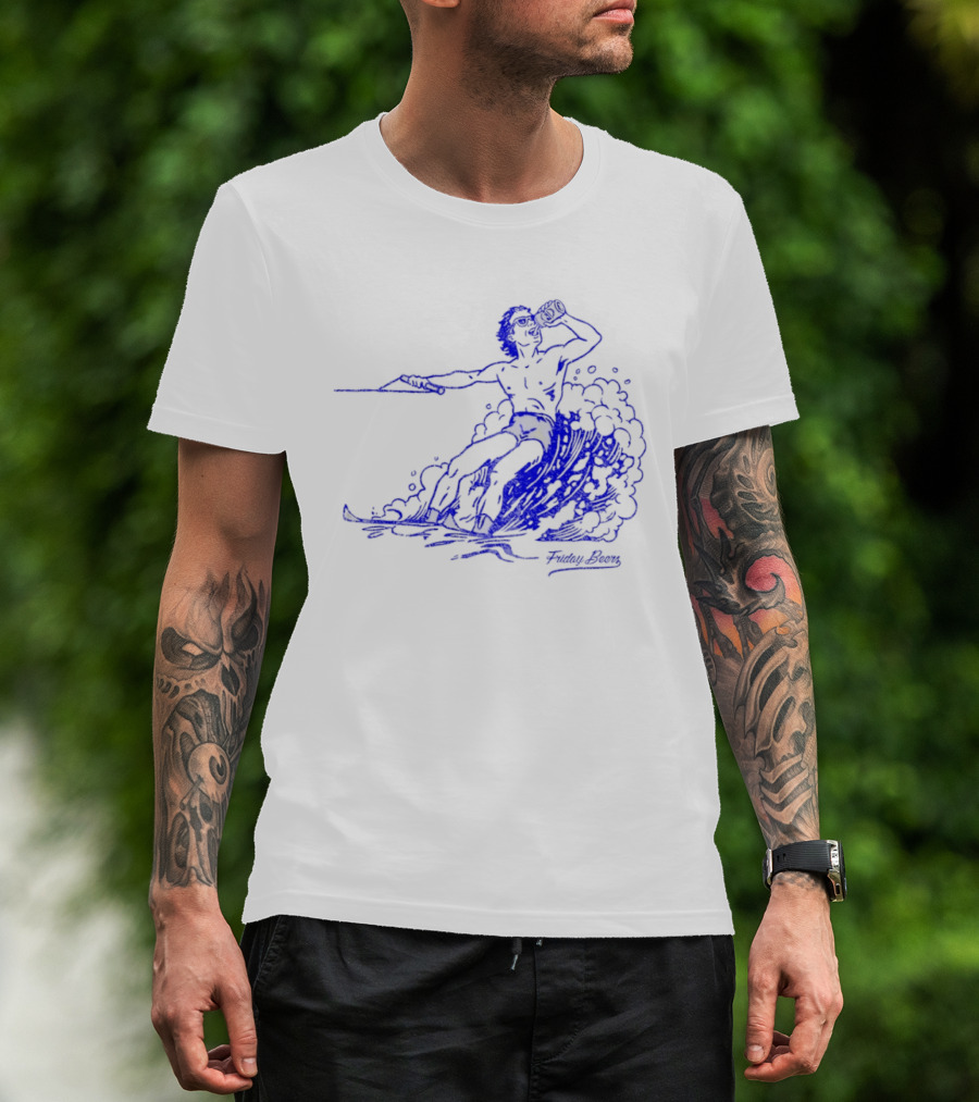 Waterski Spring Break 2026 Beer Friday T-Shirt