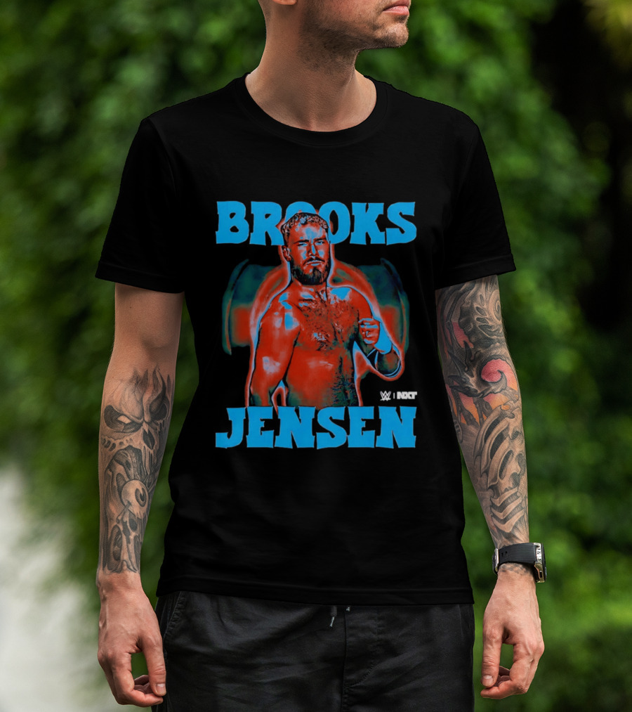 Brooks Jensen WWE NXT Wrestling Pose T-Shirt