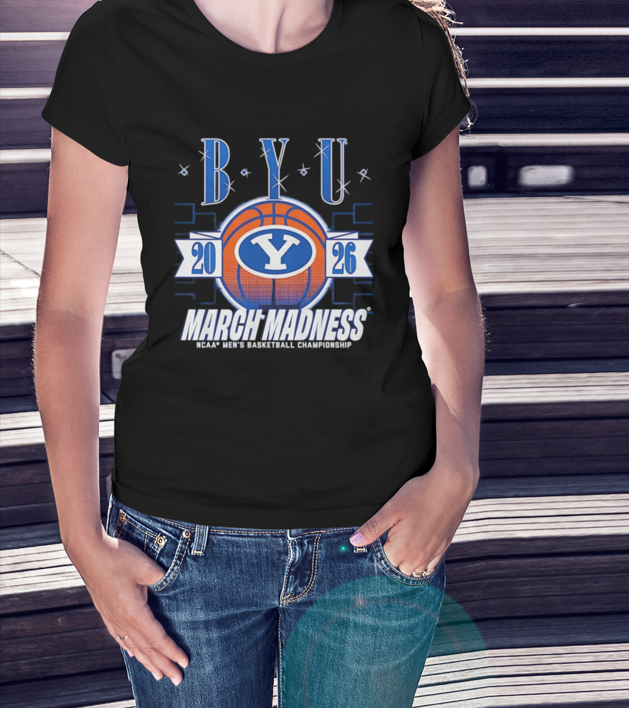 BYU Cougars 2026 NCAA Men's Basketball Championship March Madness T-Shirt
