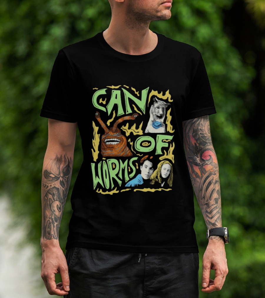 Can Of Worms 1999 Disney Channel Science Fiction Comedy Aliens And Characters T-Shirt