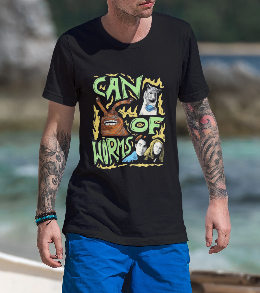 Can Of Worms 1999 Disney Channel Science Fiction Comedy Aliens And Characters T-Shirt