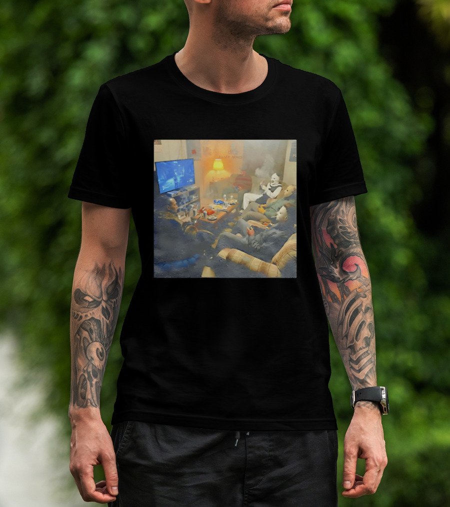 Friday Night Game Night Killer Homes Horror Characters Gaming Hangout T-Shirt