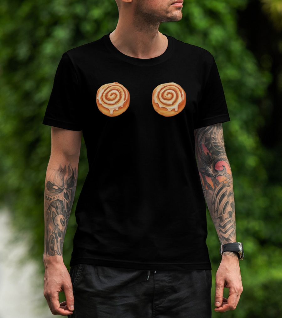 Harry Nice Buns Cinnamon Roll Humor T-Shirt