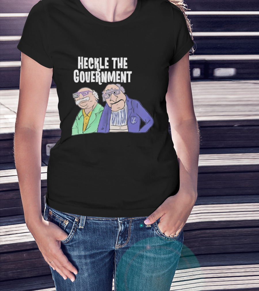 Heckle The Government Statler Waldorf Muppets T-Shirt