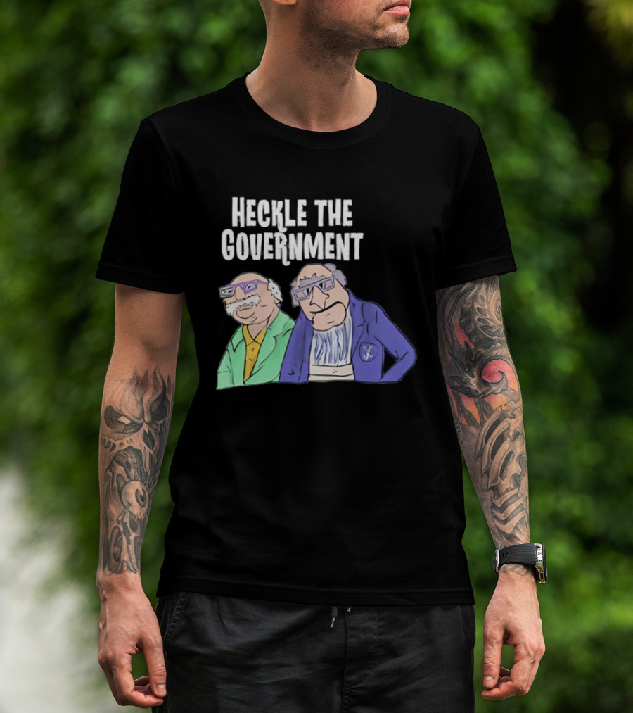 Heckle The Government Statler Waldorf Muppets T-Shirt