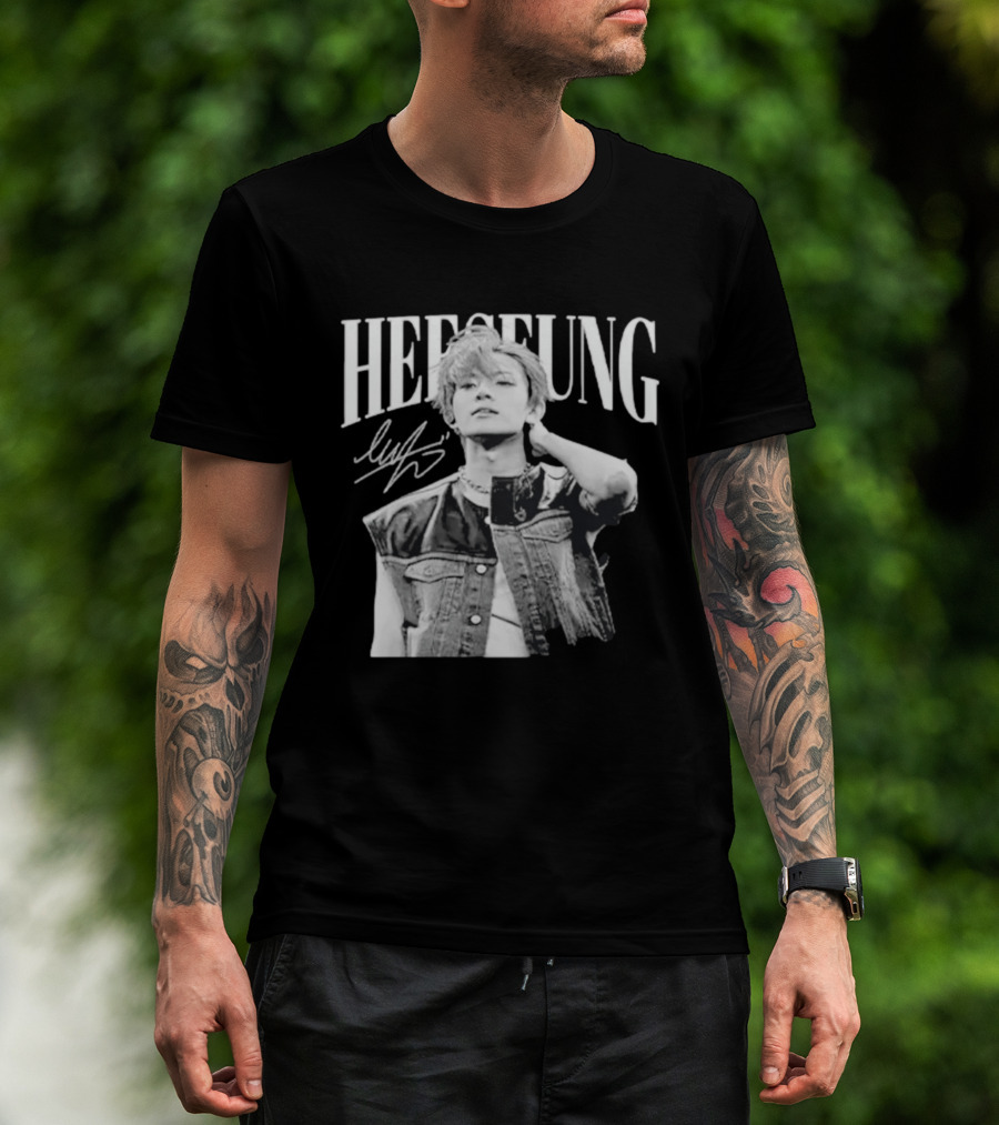 Heeseung Signature Denim T-Shirt