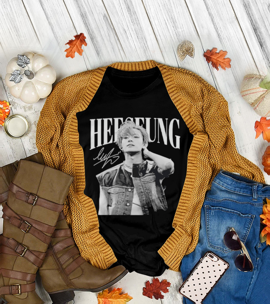 Heeseung Signature Denim T-Shirt