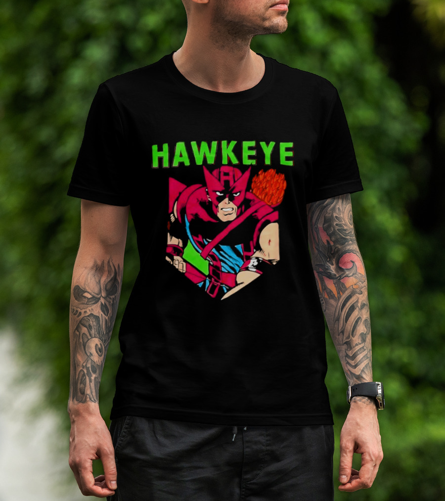 Marvel Hawkeye Comic Heroic Archer T-Shirt