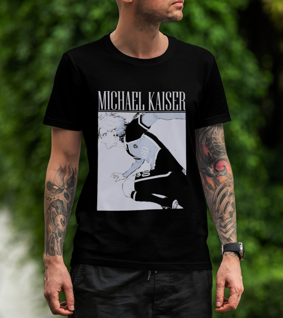 Michael Kaiser Blue Lock Anime Soccer Player T-Shirt